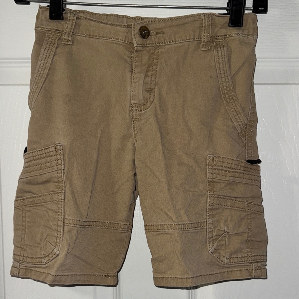 Wrangler Kid’s Khaki Cargo Shorts